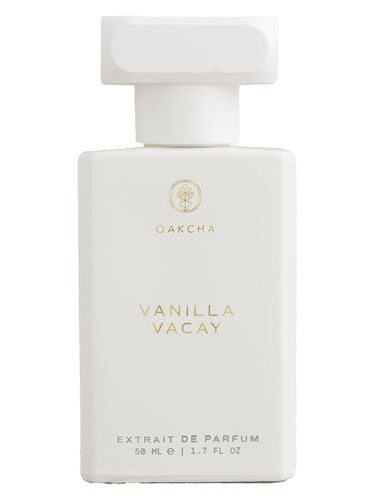 Oakcha Vanilla Vacay fragrance bottle