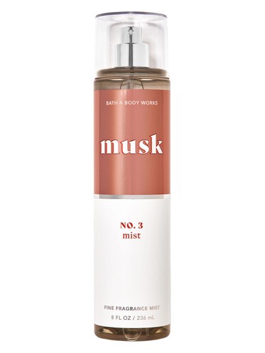 Bath & Body Works No. 3 Musk fragrance bottle