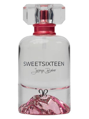 Jazmyn Bieber Sweet Sixteen fragrance bottle
