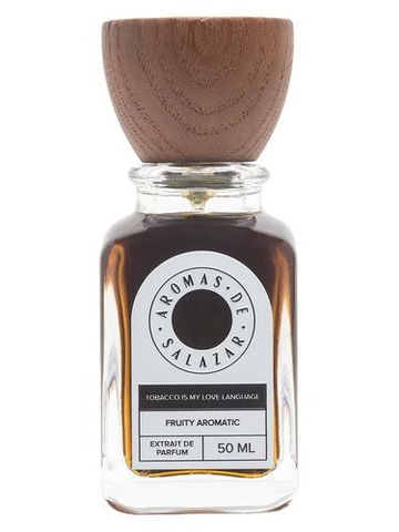 Aromas de Salazar Tobacco is My Love Language fragrance bottle
