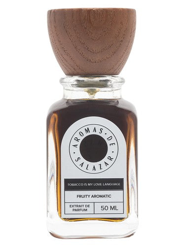 Aromas de Salazar Tobacco is My Love Language fragrance bottle