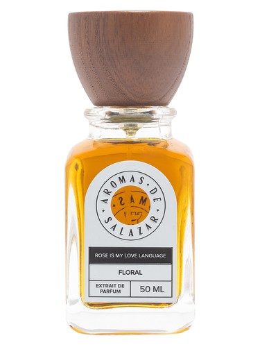 Aromas de Salazar Rose is My Love Language fragrance bottle