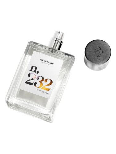 Noteworthy n,232 fragrance bottle