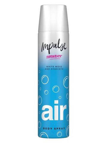 Impulse Throwback Air fragrance bottle