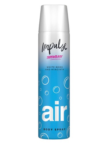 Impulse Throwback Air fragrance bottle