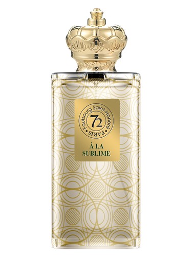 72 Faubourg Saint-Honoré À LA SUBLIME fragrance bottle