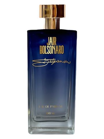 Agustin Fernandez Mito Jair Bolsonaro fragrance bottle