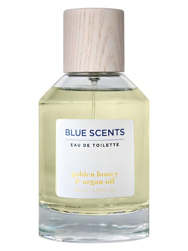 Blue Scents Golden Honey & Argan Oil fragrance bottle