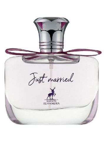 Maison Alhambra Just Married fragrance bottle