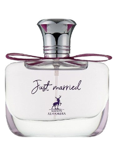 Maison Alhambra Just Married fragrance bottle