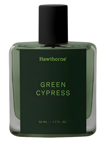 Hawthorne Green Cypress fragrance bottle