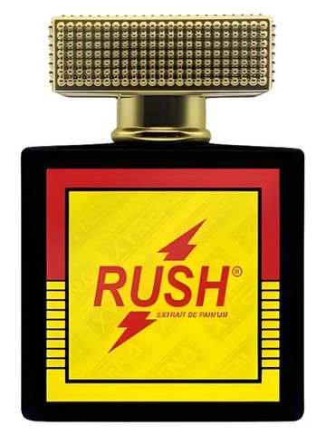 Xyrena Rush fragrance bottle