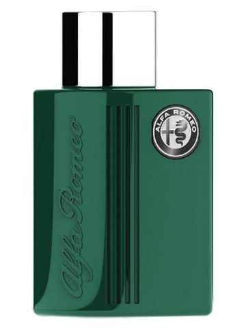 Alfa Romeo Perfumes Green fragrance bottle