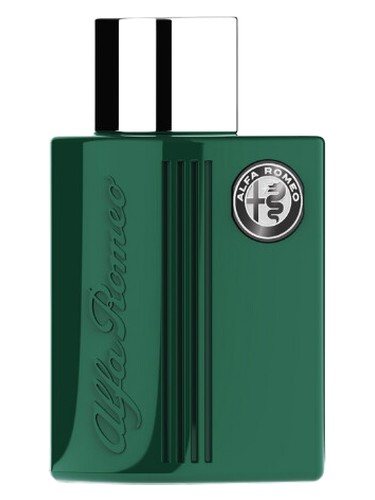 Alfa Romeo Perfumes Green fragrance bottle