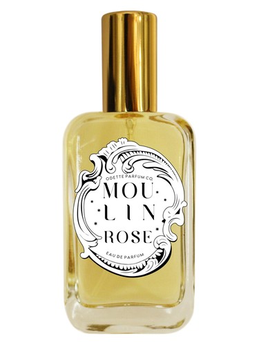 Odette Parfum Co Moulin Rose fragrance bottle