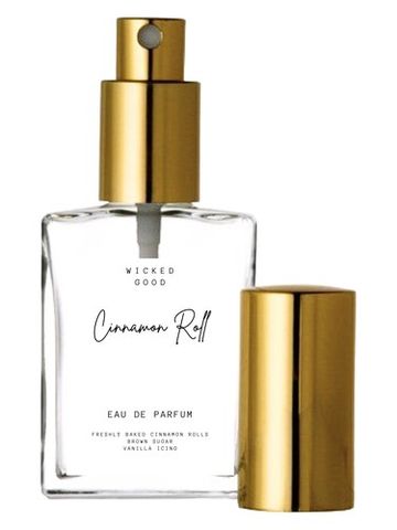 Wicked Good Cinnamon Roll fragrance bottle