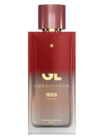 GL GL Embaixador Desejo Ele fragrance bottle