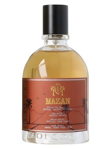 Moudon Mazan fragrance bottle