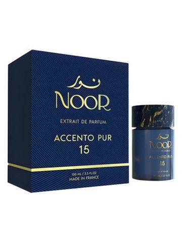 NOOR Accento Pur 15 fragrance bottle
