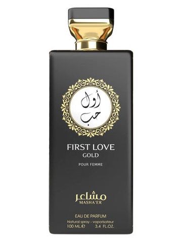 Mashaer First Love Gold fragrance bottle