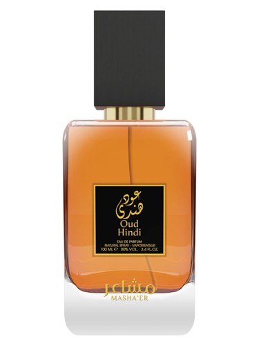 Mashaer Oud Hindi fragrance bottle