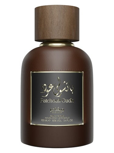 Mashaer Patchouli Oudh fragrance bottle