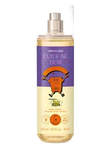 O Boticario Cuide-se Bem Bob Esponja fragrance bottle