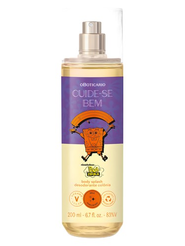O Boticario Cuide-se Bem Bob Esponja fragrance bottle