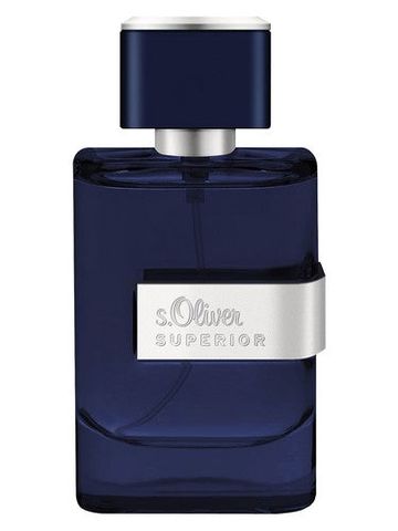 s Oliver Superior Intense Blue fragrance bottle