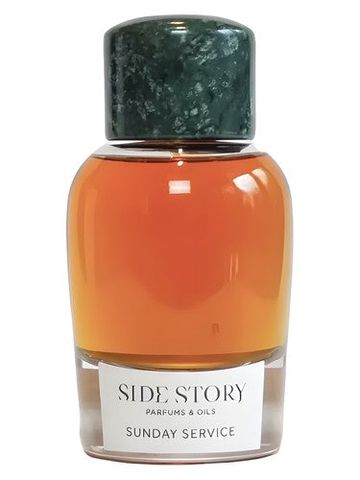 Side Story Sunday Service fragrance bottle