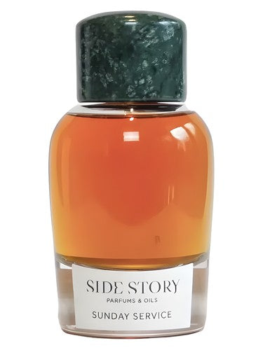 Side Story Sunday Service fragrance bottle