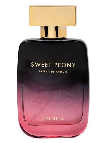 Crusita Sweet Peony fragrance bottle