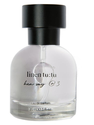 Linen Tutu hearsay @3 fragrance bottle