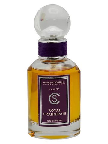Stephen Cordina Aroma & Therapy Royal Frangipani fragrance bottle
