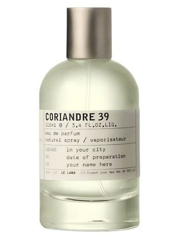 Le Labo Coriandre 39 Mexico fragrance bottle