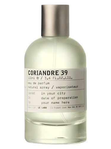 Le Labo Coriandre 39 Mexico fragrance bottle