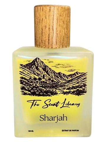 The Scent Library Sharjah fragrance bottle