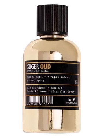 ARO-FAC Aroma Factory Suger Oud Gold Edition fragrance bottle