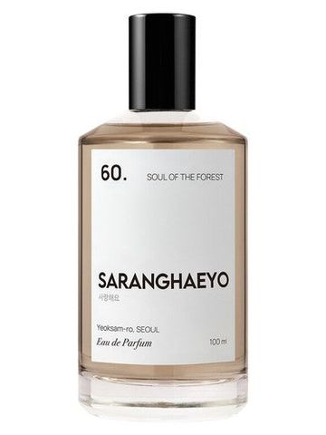 SARANGHAEYO 60. Soul of the Forest fragrance bottle