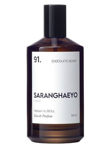 SARANGHAEYO 91. Chocolatic Nchnt fragrance bottle