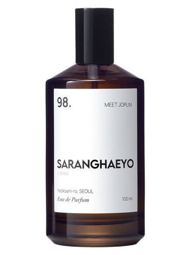 SARANGHAEYO 98. Meet Joplin fragrance bottle