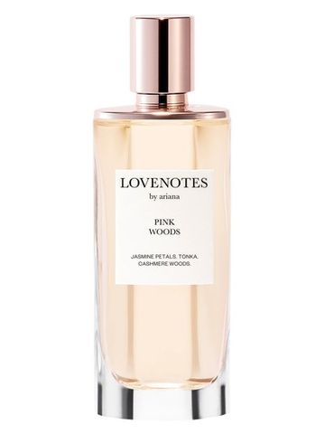 Ariana Grande Pink Woods fragrance bottle