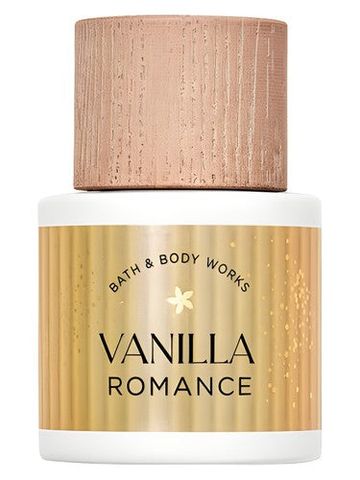 Bath & Body Works Vanilla Romance fragrance bottle