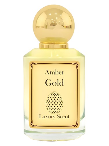 Luxury Scent Amber Gold fragrance bottle