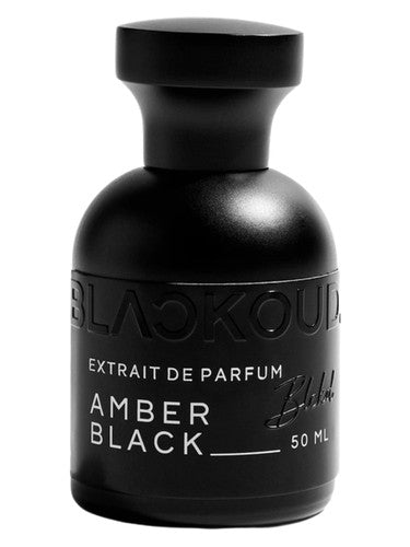 Blackoud Amber Black fragrance bottle