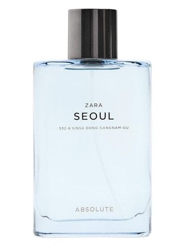 Zara Seoul Absolute fragrance bottle