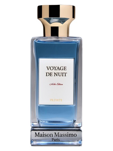 Maison Massimo Voyage de Nuit fragrance bottle