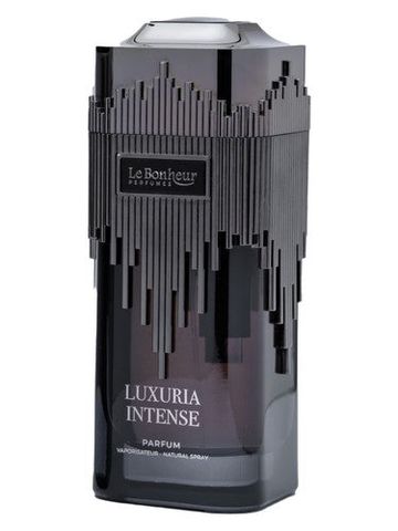 Le Bonheur Perfumes Luxuria Intense fragrance bottle