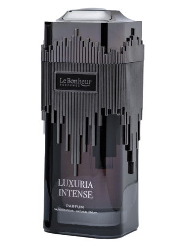 Le Bonheur Perfumes Luxuria Intense fragrance bottle