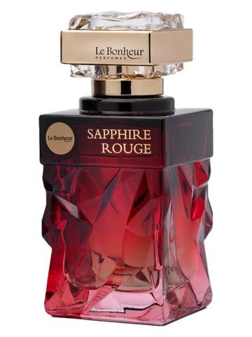Le Bonheur Perfumes Sapphire Rouge fragrance bottle
